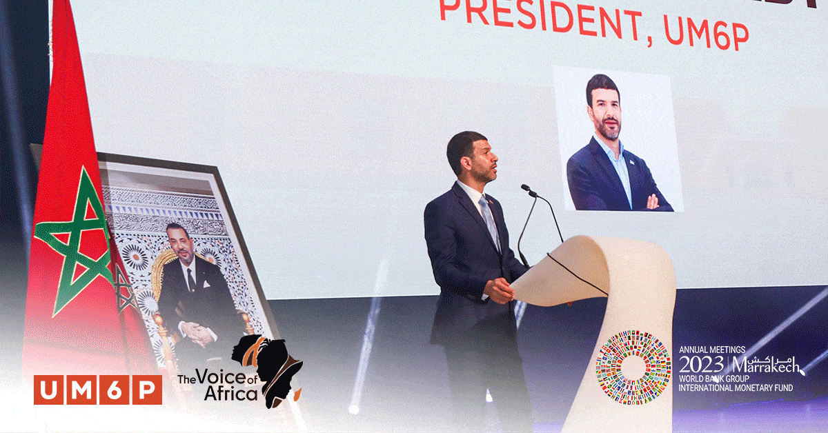 The Voice of Africa: Great success of UM6P Side Events to the Annual Meetings of WBG and IMF
